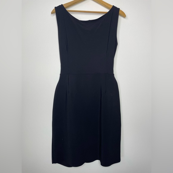 CHIARA BONI La Petite Robe Sleeveless Above-Knee Black Dress Women’s Size 16 - Picture 2 of 10
